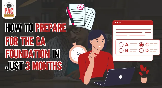 How to Prepare CA in 3 months