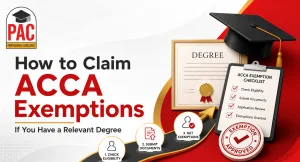 How to Claim ACCA Exemptions If You Have a Relevant Degree